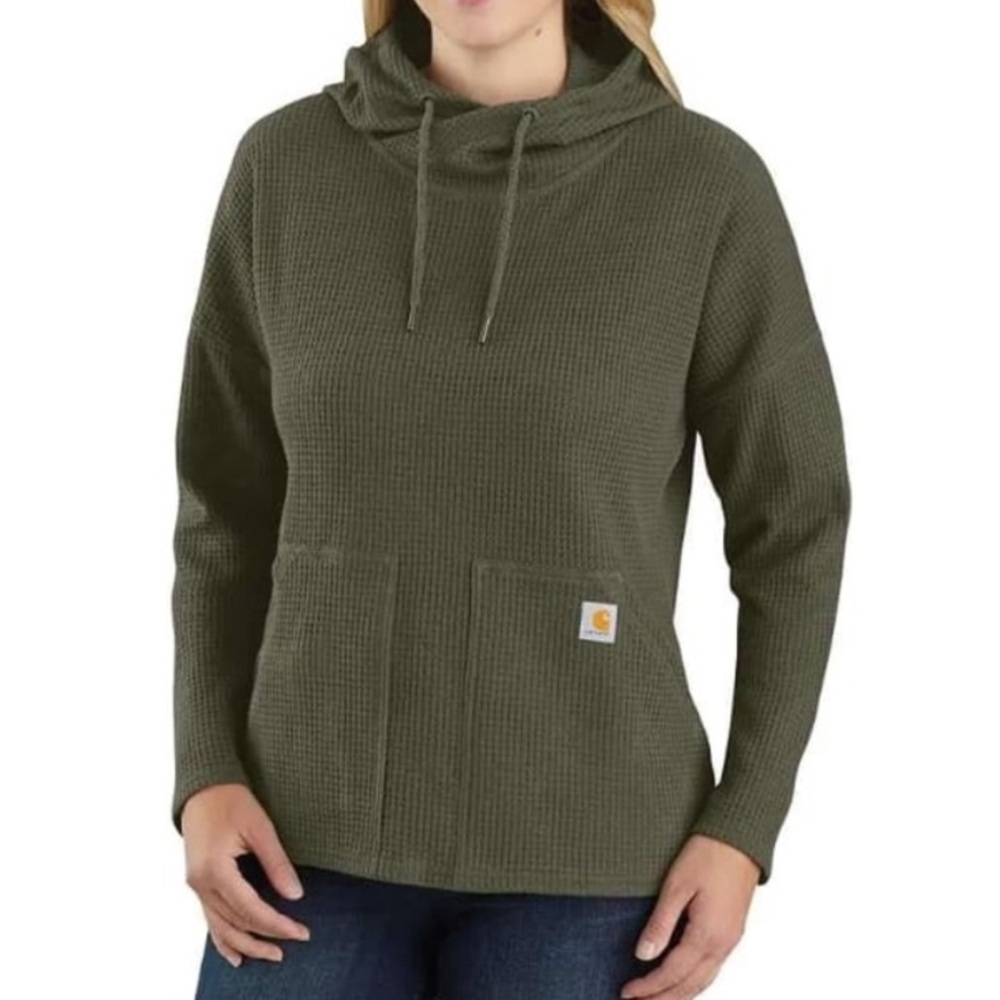 Carhartt Relaxed Fit Waffle Knit Hoodie